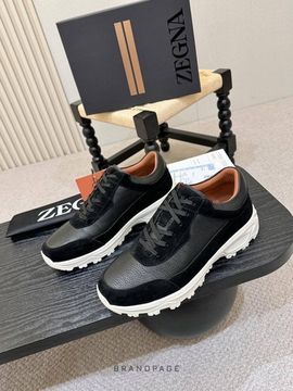 Кроссовки чёрные от Zegna BP5-712197