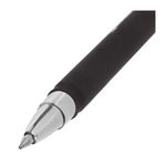 Ручка гелевая Brauberg Matt Gel, черная, 0.5мм, soft-touch корпус