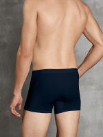 Мужские трусы-боксеры +size Doreanse Cotton Premium (Размер: 4X) (Цвет: темно-синий)