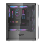 Корпус darkFlash DK352 PLUS, Без БП, EATX, белый, 4xARGB FAN, 2xUSB3, бок: закалённое стекло (DK352-PLUS-WH)
