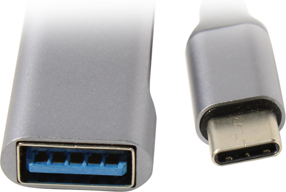 USB хаб Orient CU-323  1xUSB3.0+3xUSB2.0
