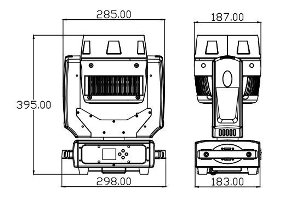 W14 7x40W LED Bee Eyes Wash Beam