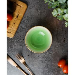 Салатник 360 мл d 12,8 см h5,5 см зеленый фарфор "The Sun Eco" P.L. Proff Cuisine [6]