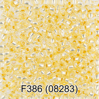 Бисер Чехия "GAMMA" круглый 6 10/0 2.3 мм F386 св.желтый ( 08283 )