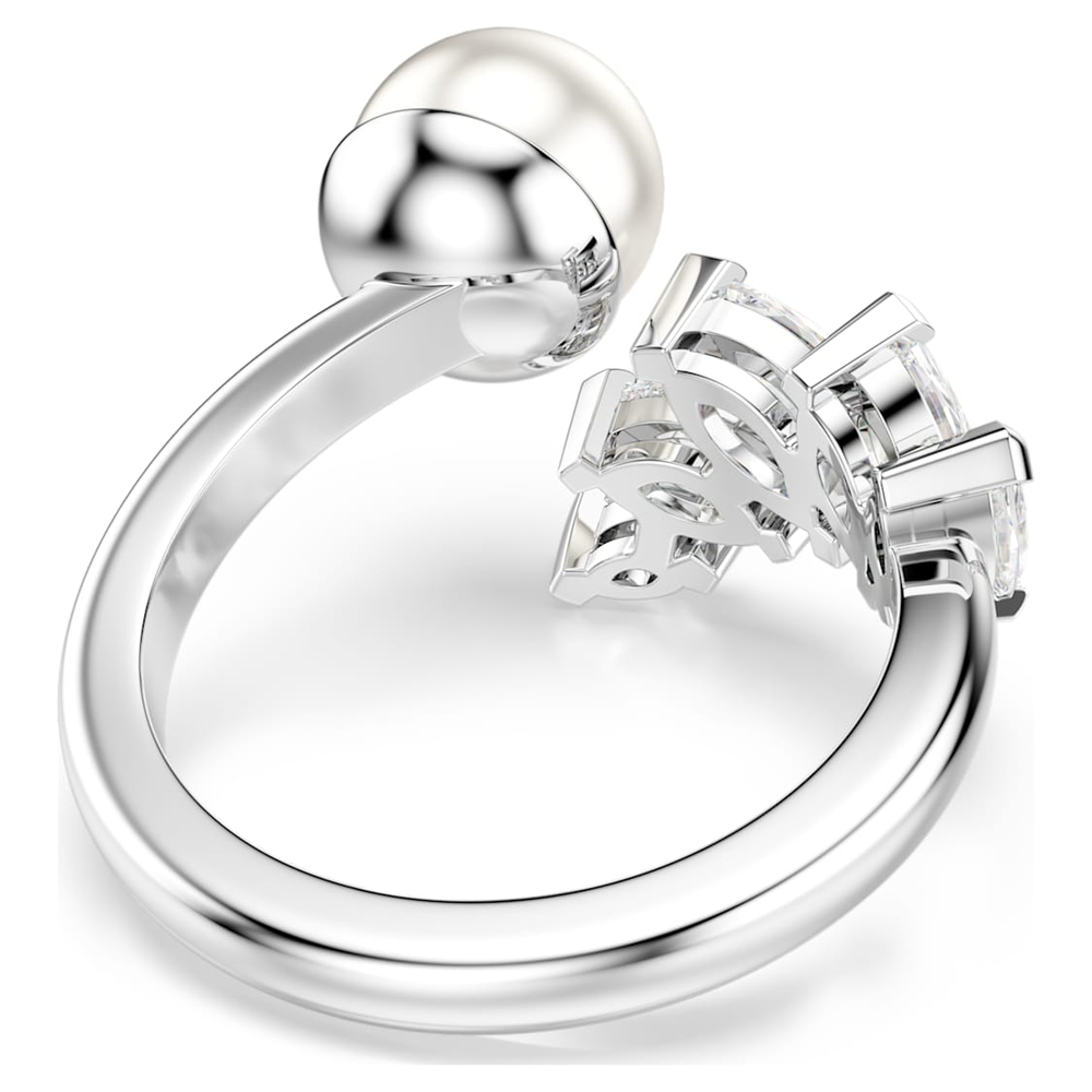 MESMERA:RING PEARL WHI/RHS 55