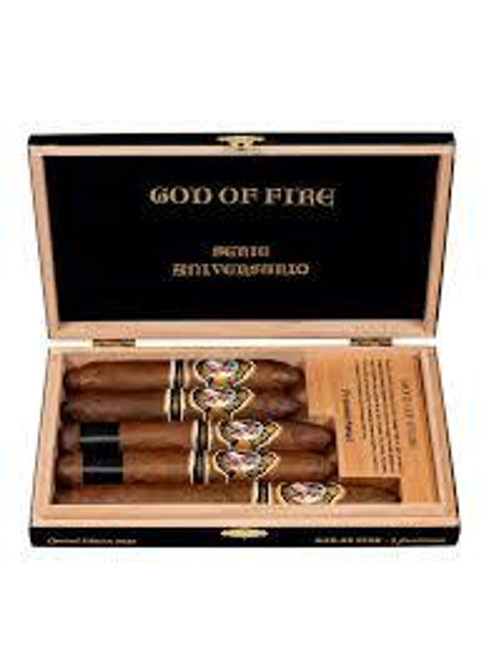 God of Fire Serie Aniversario Cigar Assortment