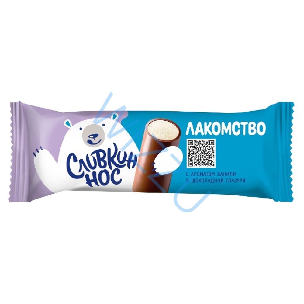 Мороженое сливкин нос пломбир в шок. глазури 80г.