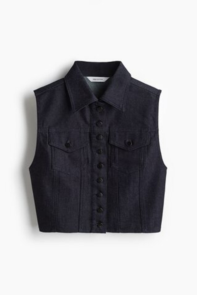Джинсовый жилет — без рукавов - H&M