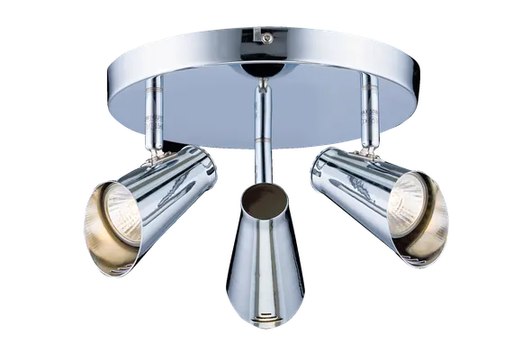Светильник Sfera Sveta 8735-03/P102 CH, 3×15 Вт, хромированный