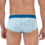 Голубые трусы-брифы с принтом Emphatiс Classic Brief (Размер: M) (Цвет: голубой)