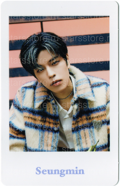 Фотокарта Seungmin Stray Kids "THE SOUND" (B ver)