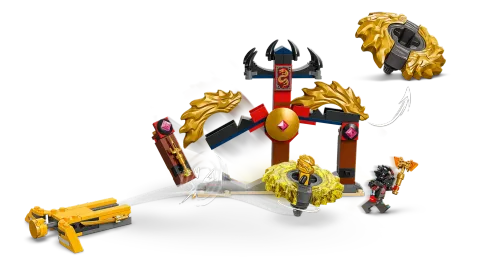 Конструктор LEGO Ninjago 71826 Дракон Кружитсу: боевой набор