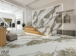 NT Ceramic Atlas Home Bianco Struttura 120x270