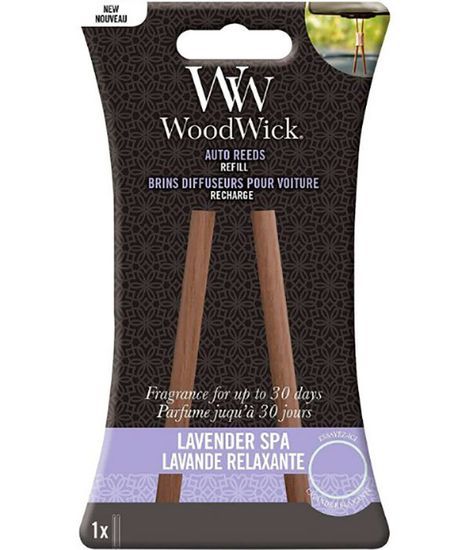 Лавандовый спа, палочки для ароматизатора в авто, Woodwick