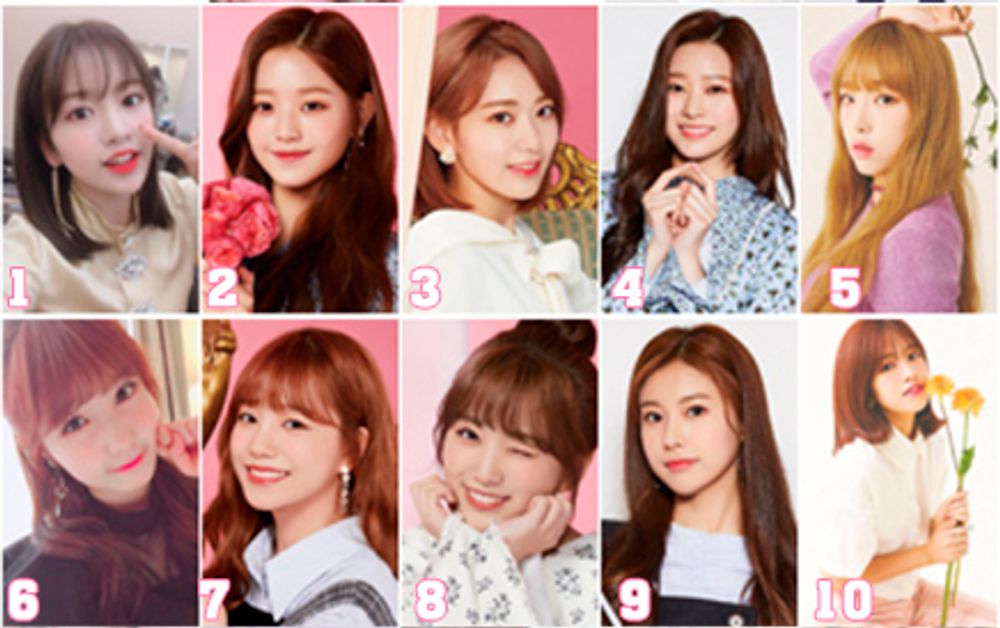 Фотокарточка - IZ*ONE №5 Фотокарточка - IZ*ONE №5