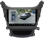 Магнитола для Hyundai Elantra 5 MD 2013-2015 (рестайлинг) - Teyes CC3-2K-360 на Android 10, Быстрая, 2K QLED, CarPlay, 4G SIM-слот, 4 камеры в комплекте