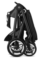 Коляска Cybex Talos S Lux BLK complete Cloud G Fog Grey 3 в 1 Moon Black с дождевиками