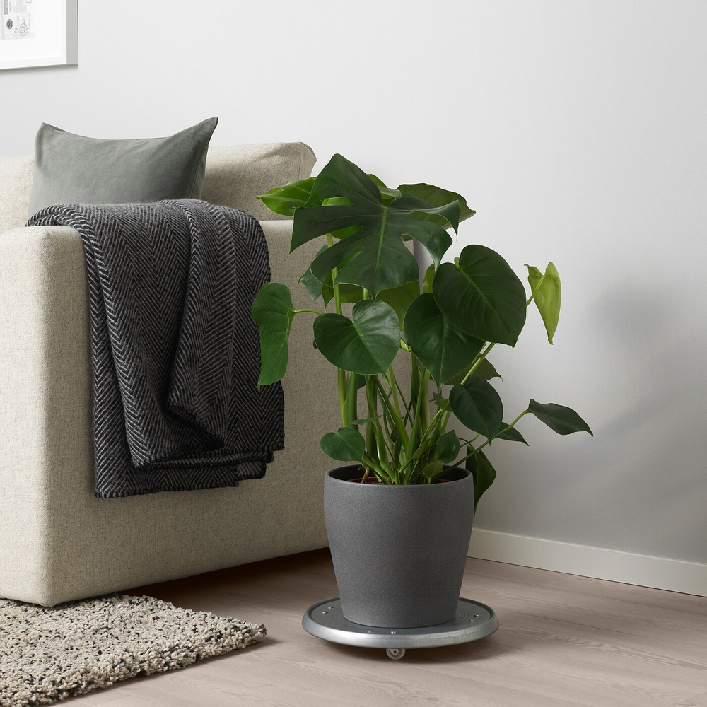IKEA PERSILLADE  (ИКЕА ПЕРСИЛЛАДЕ)  -  Простыня, темно-серая, 19 см
