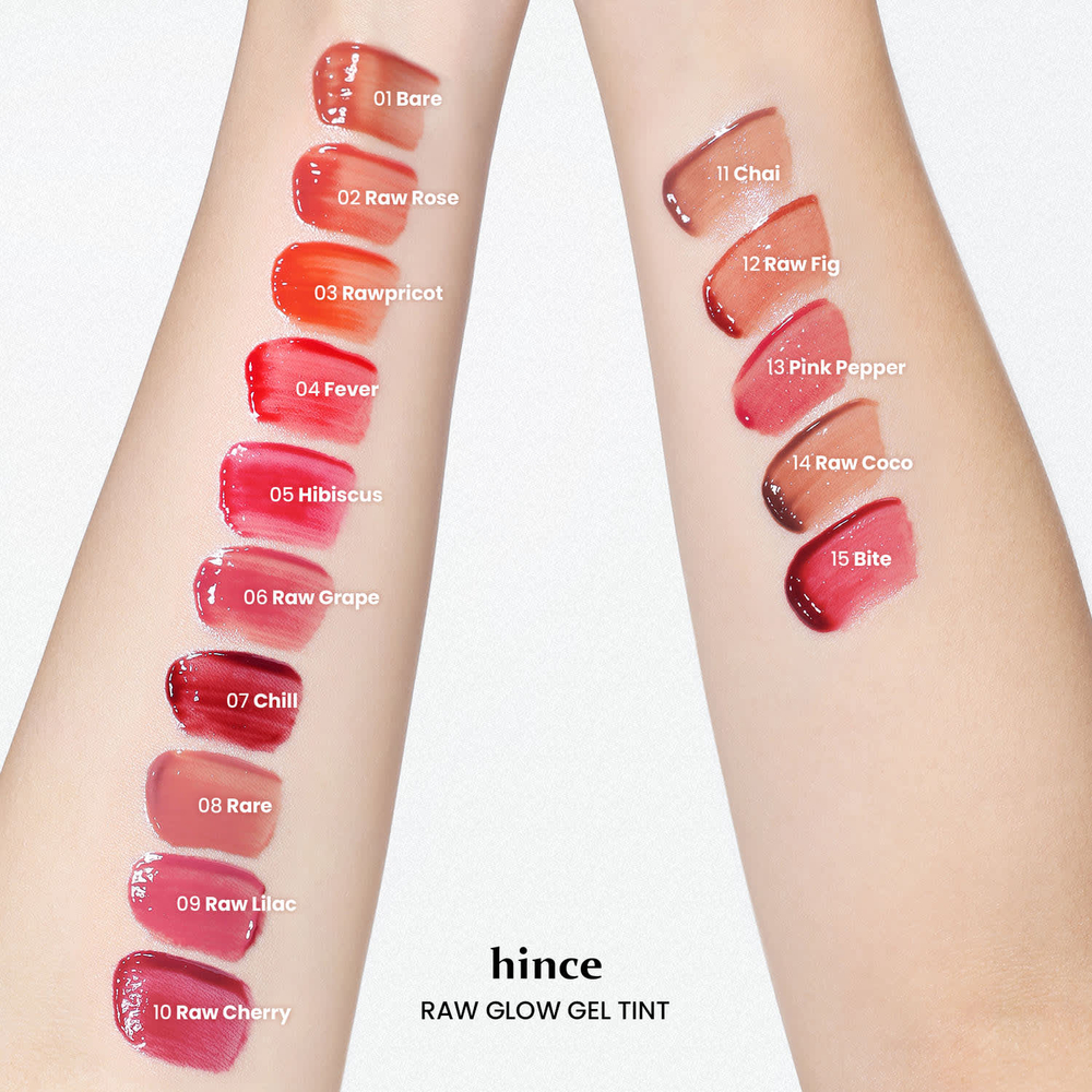 Hince, гель-краситель для сияния кожи, R002, роза, 4 мл (0,13 жидк. унции)