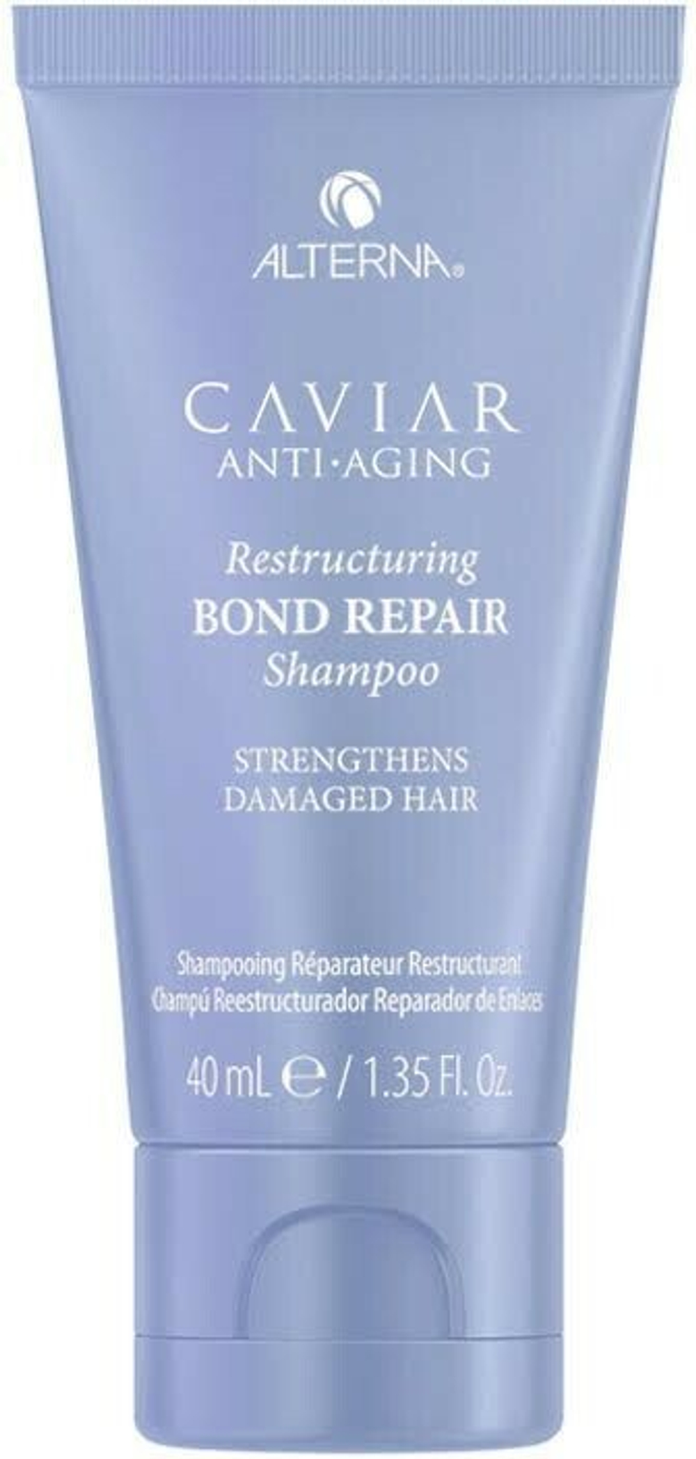 CAVIAR Anti-Aging Restructuring Bond Repair Shampoo (mini)/Шампунь-регенерация для мгновенного восстановления с комплексом строительных протеинов, 40 мл