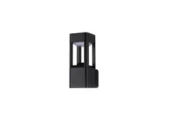 Уличный настенный светильник Rilon PL-2298 SAND BLACK, 10 Вт, чёрный