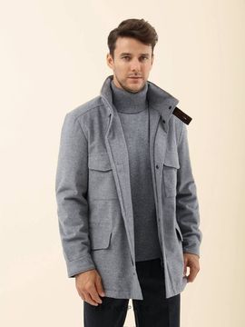 Куртка серая от Loro Piana BP5-193574