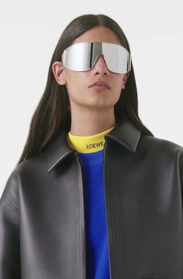 Loewe Солнцезащитные очки Speed ​​Mask, золотой/серебряный