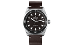 CHARLOTTE RAFFAELLI· Quartz Frontier Collection Diving Plate Black Warrior Wrist Watch Quartz Movement Leather Strap