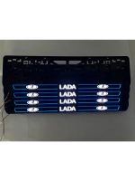 LED рамка под госномер для авто. С индивидуальным дизайном.