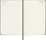 Ежедневник Moleskine Classic (DHK1512DC2) 9х14см твердая обложка зеленый