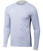 Футболка вратарская CAMP GK Padded LS, серый/черный/белый