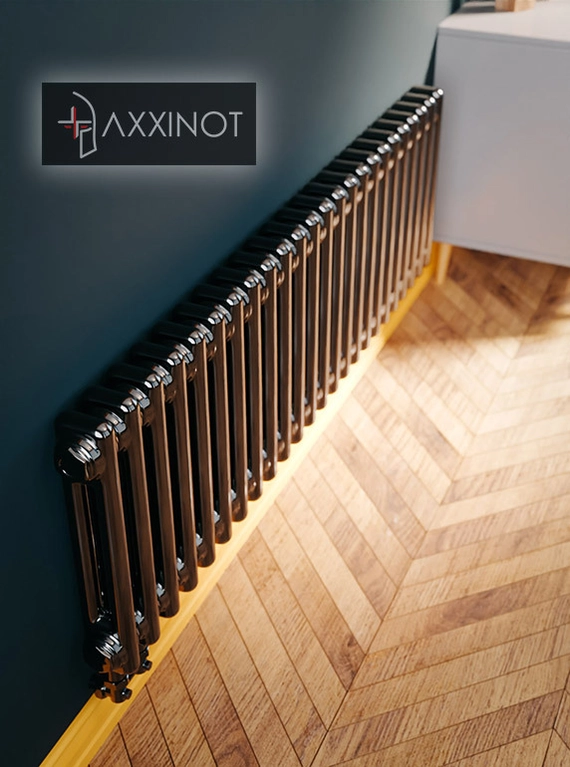 Axxinot Sentir 2040 - двухтрубный трубчатый радиатор высотой 400 мм, нижнее подключение