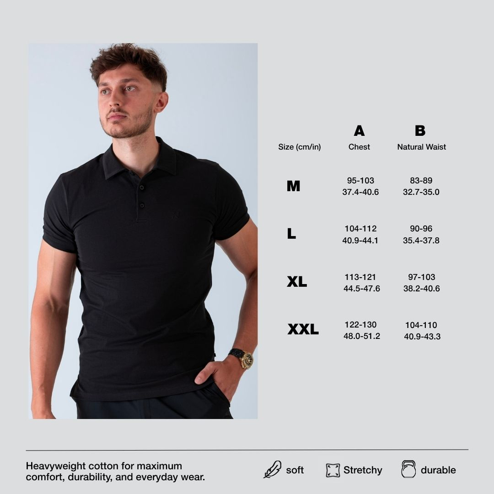 Поло Mike x NEBBIA Muscle Fit White Polo Shirt 157 Черное