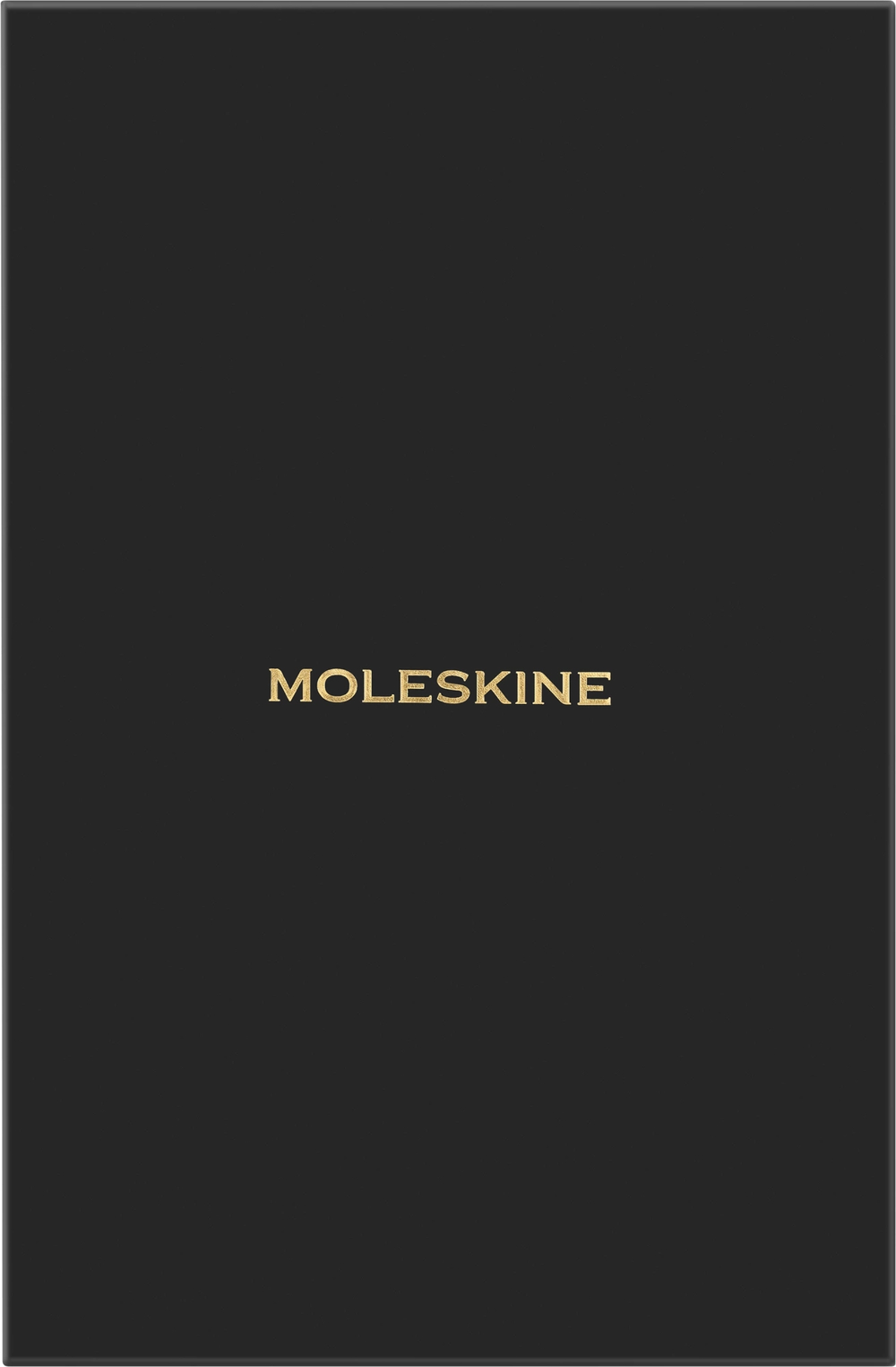 Еженедельник Moleskine Precious & Ethical Mamba (DSPRETB12WN3) 13х21см обложка экокожа, черный в подарочной коробке