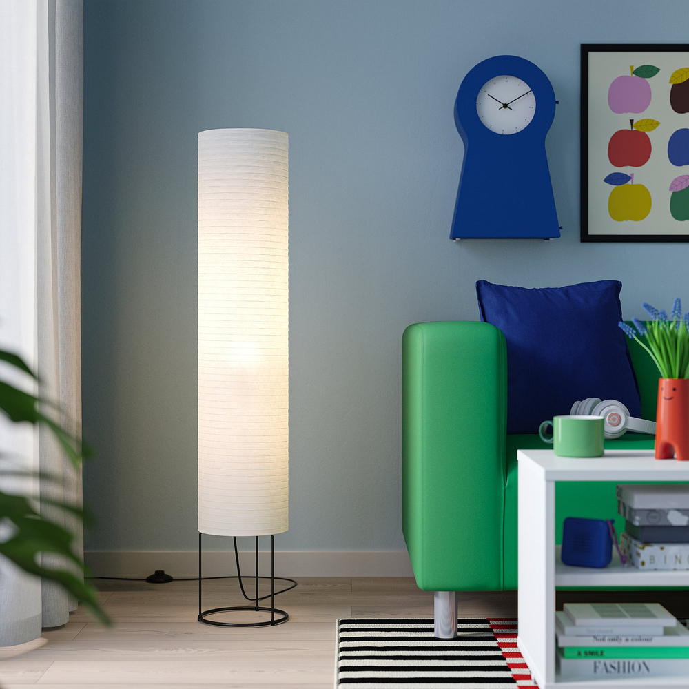IKEA STRANDAD  (ИКЕА СТРАНДАД)  -  Напольная лампа - белый/чёрный