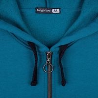 Толстовка оверсайз "Изумруд" утепленная