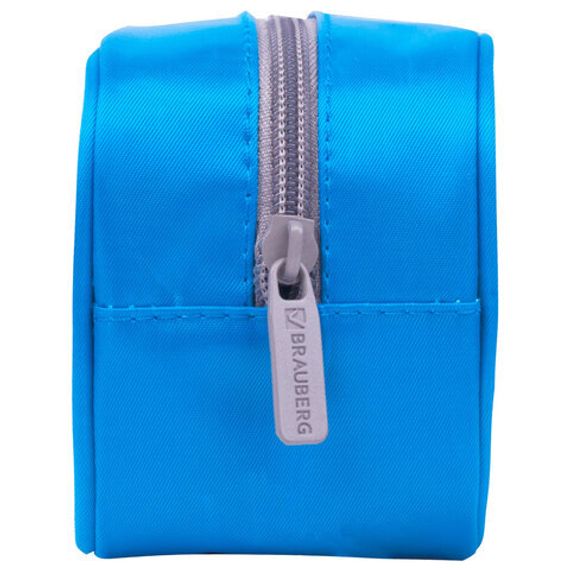 Penal \ Pencil case\ Пенал-косметичка BRAUBERG, полиэстер, 20х8х9 см, 229018