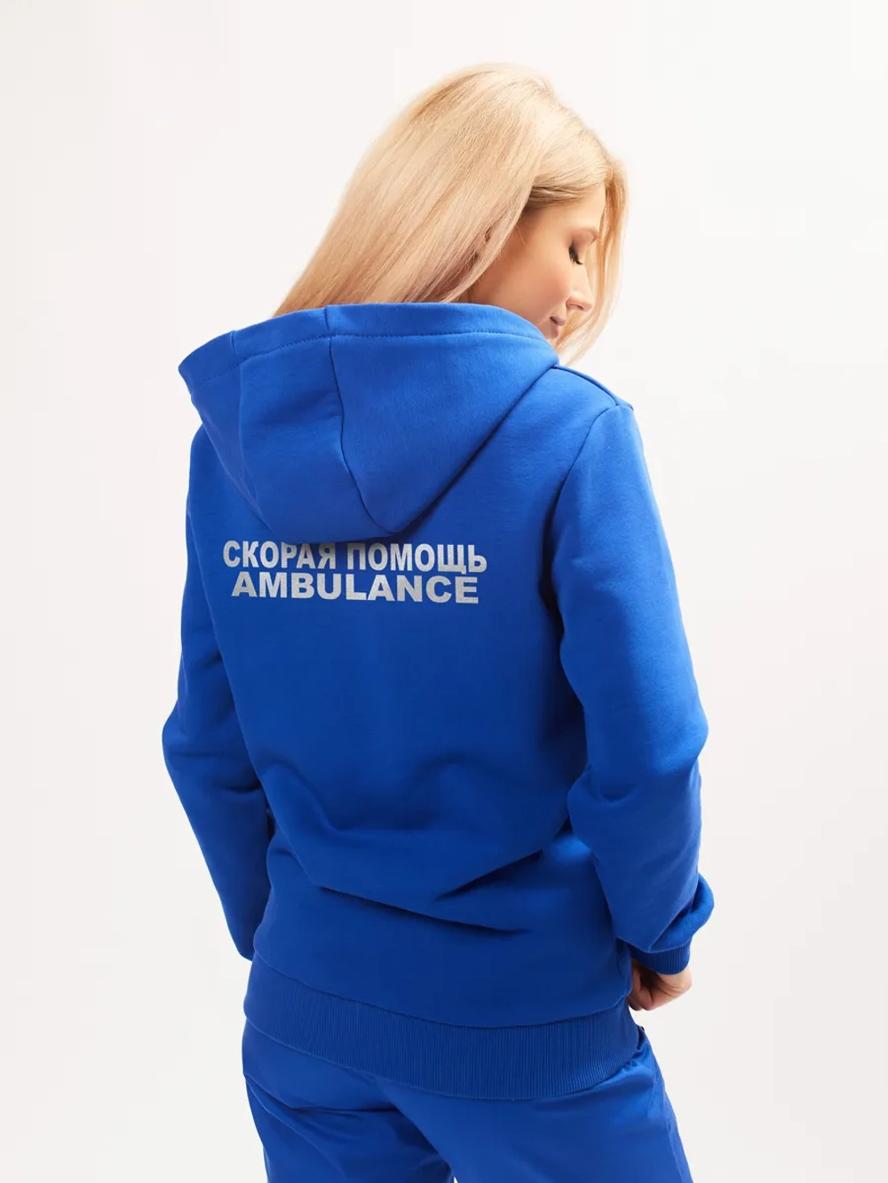 Толстовка на молнии Скорая помощь Ambulance