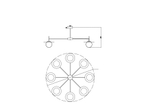 Потолочная люстра Freya Camelia FR5202PL-08BS
