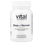 Vital Nutrients, средство для сна и восстановления, 30 веганских капсул