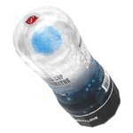 Прозрачный текстурированный мастурбатор Vacuum Cup Masturbator Planet