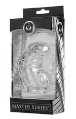 Насадка для ограничения эрекции Detained Soft Body Chastity Cage (Цвет: прозрачный)