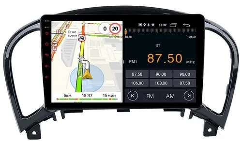 Магнитола для Nissan Juke 2011-2019 - Parafar PF789LUX1FHD на Android 13, CarPlay, 4G SIM-слот