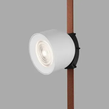 Трековый светодиодный светильник 12W 2700К-6000K DK5640-WH+BK белый Belty Smart Spot Denkirs
