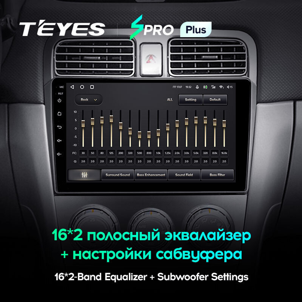 Teyes SPRO Plus 9" для Subaru Forester 2002-2008