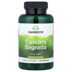 Swanson Vitamins, Cascara Sagrada, 450 мг, 100 капсул