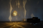 Pendant design lamp  Spiral SP02 by Verpan Panton (Silver)