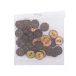 Пуговицы 2 прокола 20L=12.5 мм, ракушка (C-Coffee (кофейный)), CN-S003A, 36 шт