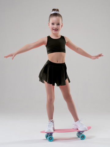 Double Fly Kids shorts, Black