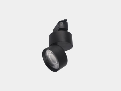 Трековый светильник 10W Черный 3000К, R-STR-BL-WW-DIM
